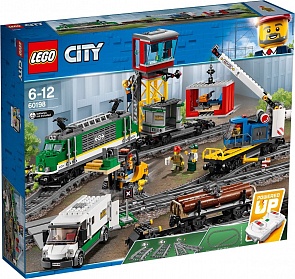 Конструктор Lego City – Товарный поезд (Lego, 60198)